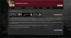 Desktop Screenshot of metaaldetectortips.nl